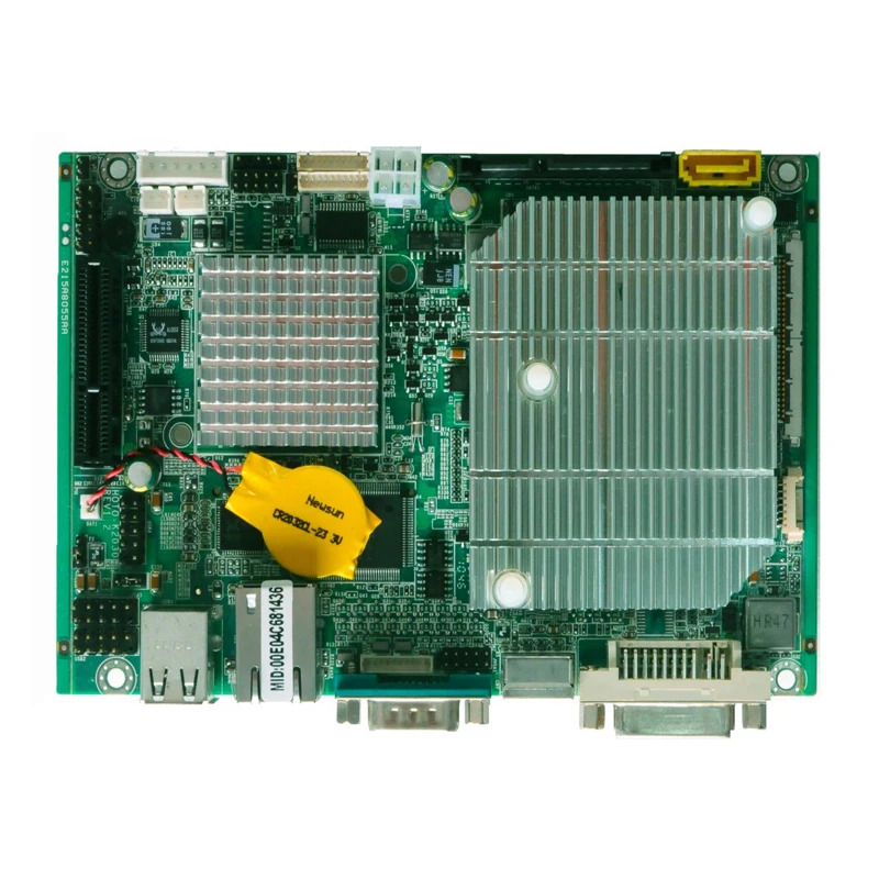 Промышленная материнская плата 3,5 дюйма SBC с Intel ®   Atom CPU N270 2 * SATA 1 * Основная плата CF