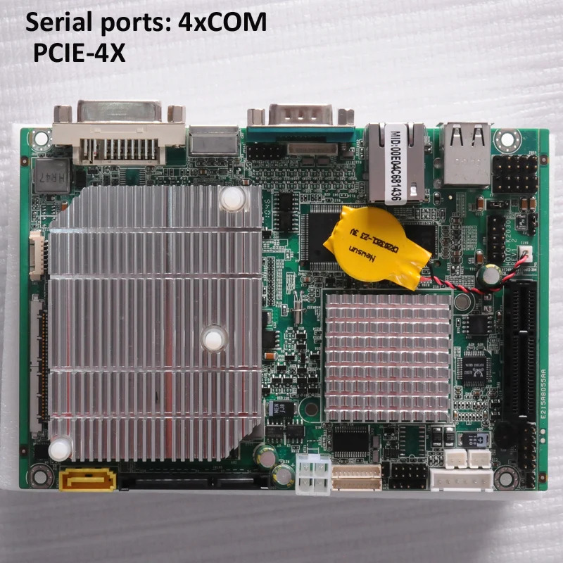 Промышленная материнская плата 3,5 дюйма SBC с Intel ®   Atom CPU N270 2 * SATA 1 * Основная плата CF