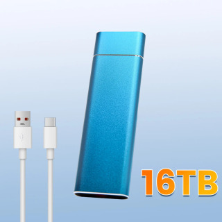 Внешний SSD-накопитель 4 ТБ, быстрый портативный внешний накопитель USB3.1 с большой емкостью, интерфейс Type-C для ноутбуков/настольных ПК/Mac/мобильных телефонов Многоцветный