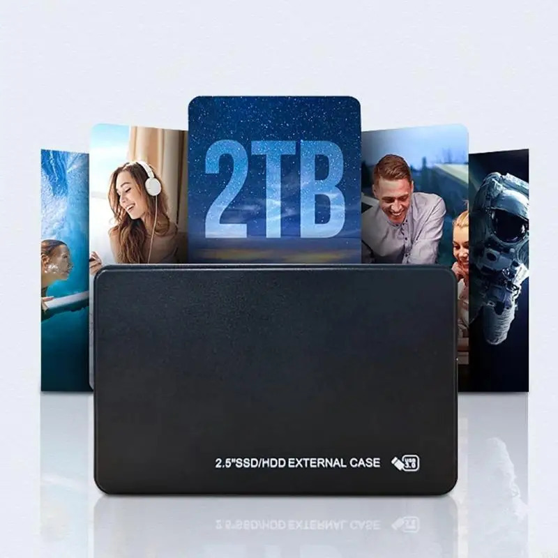 Корпус внешнего жесткого диска SSD HDD 2,5-дюймовый корпус USB 3.0 Внешний жесткий диск для мобильного или ПК ноутбука