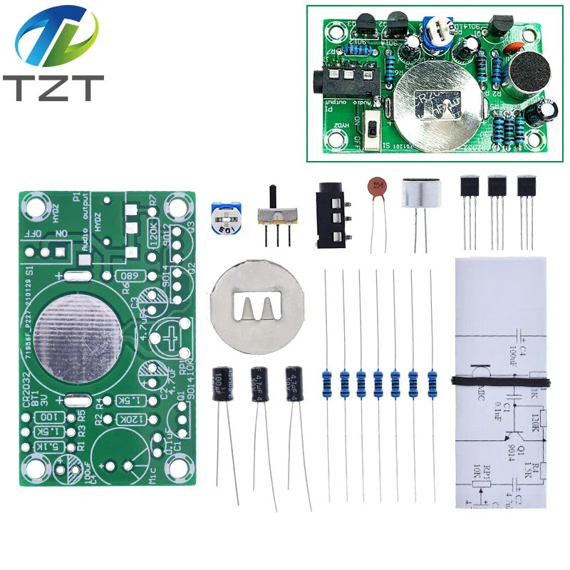 Eshitish vositasi oʻz qoʻllaringiz bilan toʻplami Ovoz kuchaytirgichlari Amaliy oʻrganish musobaqalari Elektron DIY toʻplami