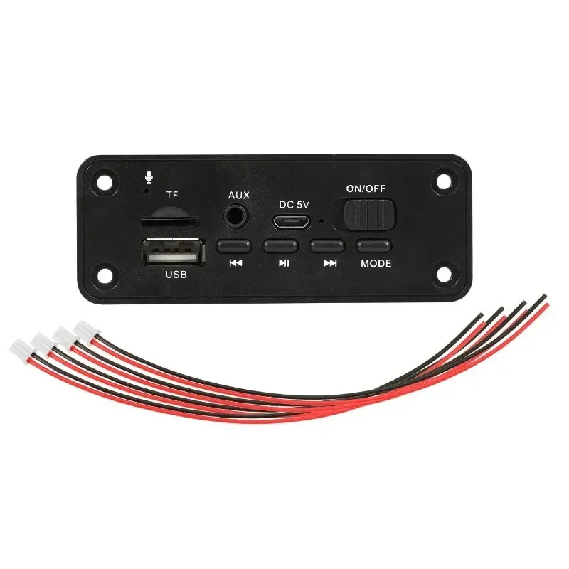 5 В Bluetooth MP3/WMA/WAV плата декодера аудио модуль 2*3 Вт усилитель беспроводной USB SD TF радио AUX FM MP3-плеер модуль