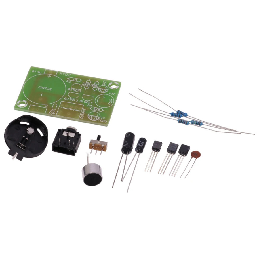 Eshitish vositasi DIY toʻplami ovoz kuchaytirgichi qoʻlda oʻrganish musobaqasi elektron komponentlarini yaratish uchun