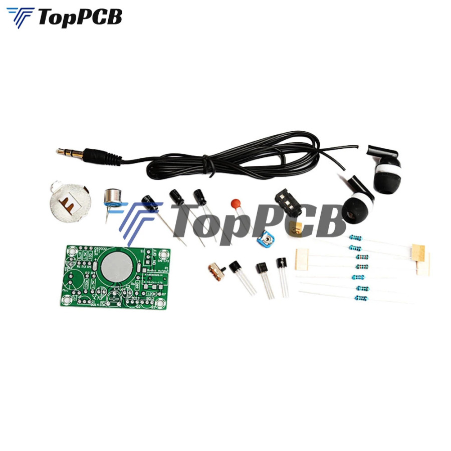 Слуховой аппарат DIY Kit Audiphone Audio Amplifier Board Школьная лаборатория Lap Education Training Упражнения Электроника DIY Модуль