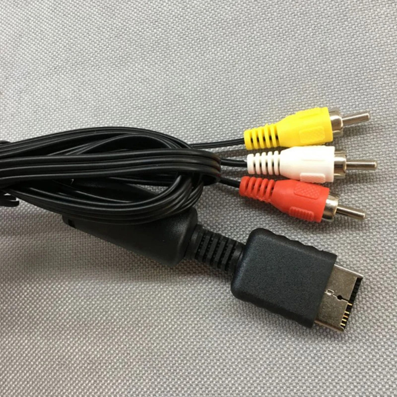 AV видео кабель ТВ Аудио Видео стерео кабель A/V, PS PS3 для Playstation PS1 PS2 PS3 Аудио Видео шнур провод для Sony 1/2/3