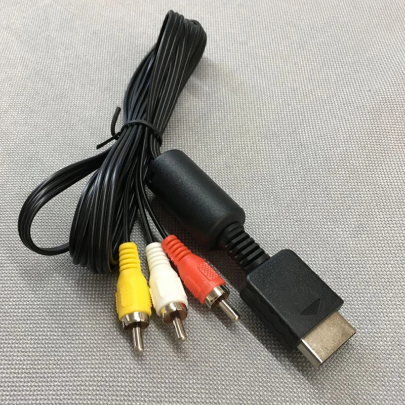 AV видео кабель ТВ Аудио Видео стерео кабель A/V, PS PS3 для Playstation PS1 PS2 PS3 Аудио Видео шнур провод для Sony 1/2/3