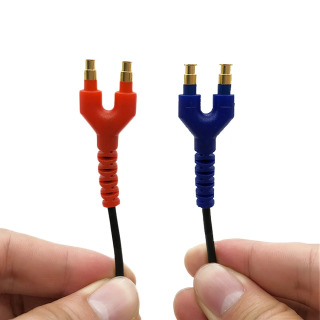 Audiometr, audiometrik eshitish vositasi, naushnik kabeli, havo oʻtkazgichlari, audio kabel