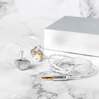 Наушники-вкладыши EarAcoustic Audio Sta-K с двойным драйвером, HIFI басовые наушники, высокое качество звука, мониторные наушники, игровые гарнитуры