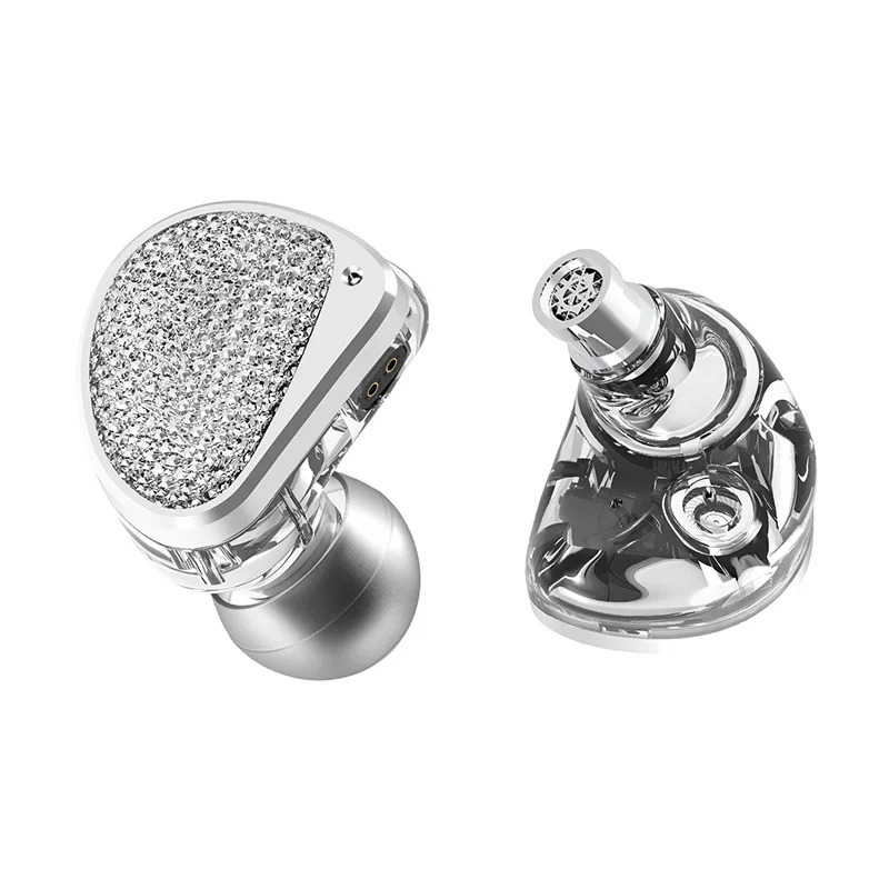 Наушники-вкладыши EarAcoustic Audio Sta-K с двойным драйвером, HIFI басовые наушники, высокое качество звука, мониторные наушники, игровые гарнитуры