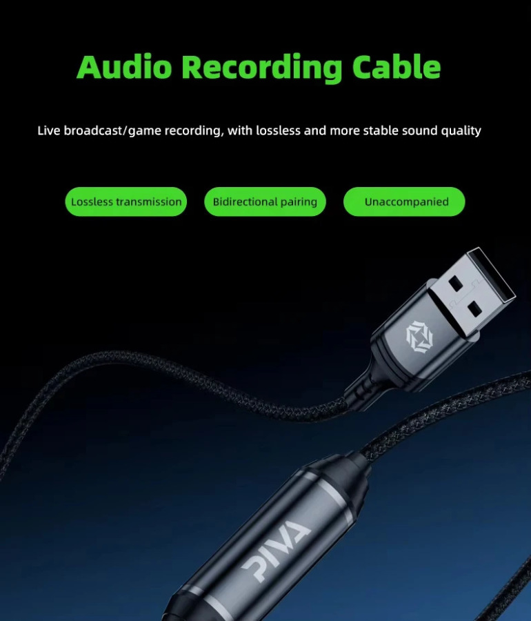 AC20 Audio Bridge USB video suratga olish 4K yuqori aniqlikdagi oʻyinlar uchun jonli efirga bagʻishlangan fotosurat va planshet