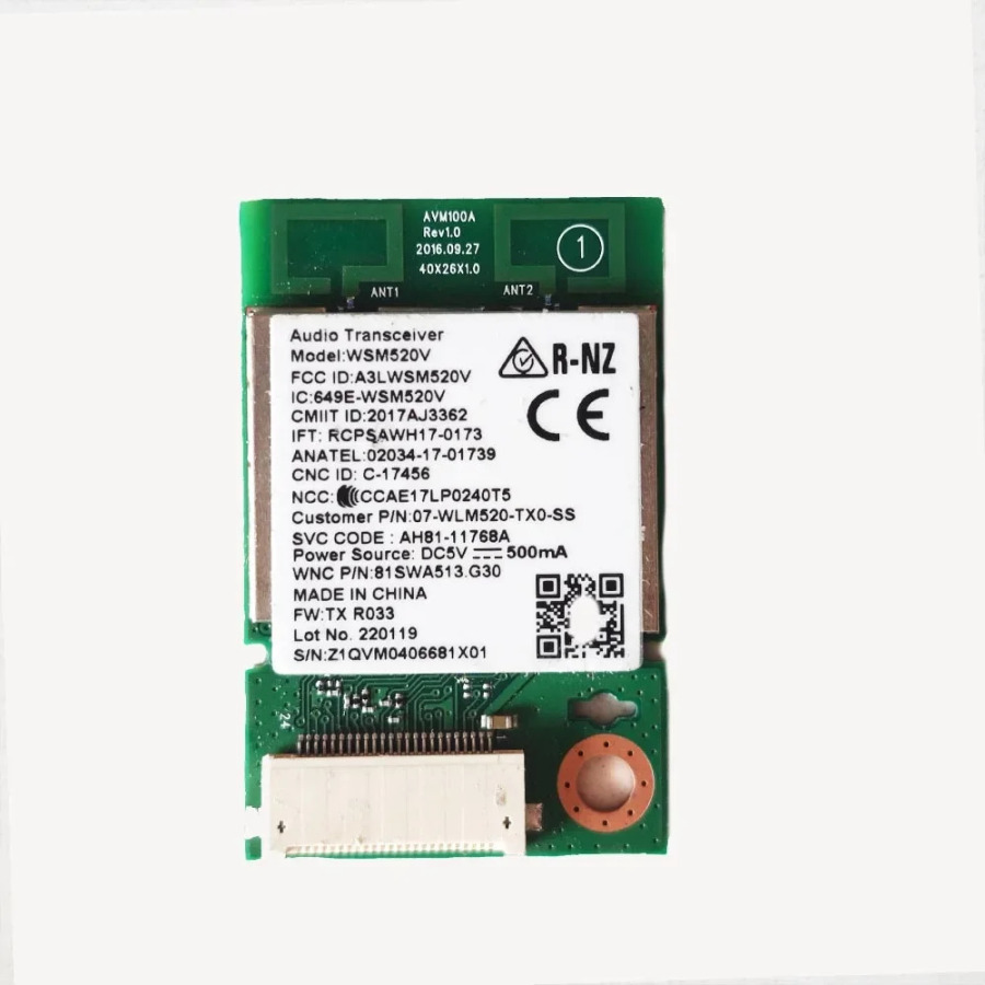 Аудиотрансивер AH81-11768A 2017AJ3362 AVM100A WSM520V Bluetooth-динамик, модульная звуковая панель, совместимая с Samsung, placa de video