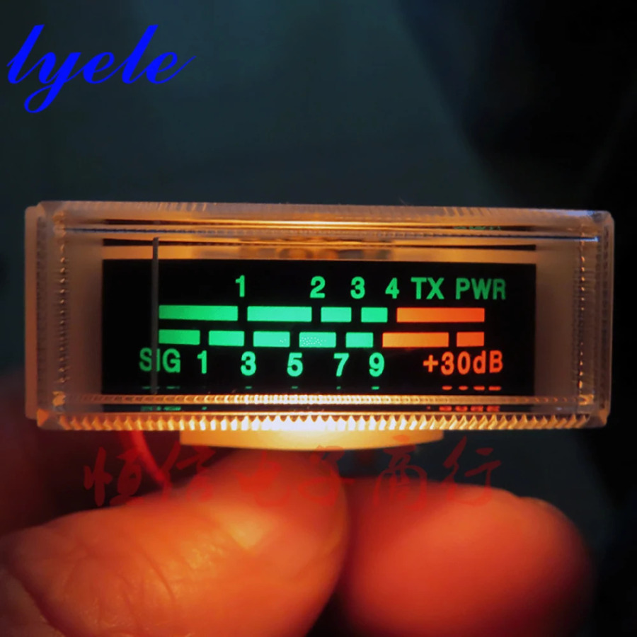 Ovoz balandligi uchun Vu oʻlchagich yuqori sifatli audio signal koʻrsatkichi 650 Ohm orqadan yoritilgan 6-12V elektron asboblar koʻrsatkichi