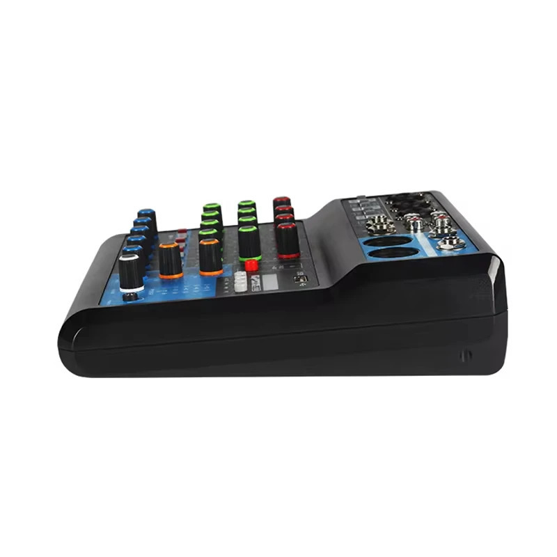 LEEDOAR HD A4 A5 Soundcard Микшер-консоль Профессиональный аудио 4 5-канальный звуковой микшер для прямой трансляции DJ Аудиооборудование