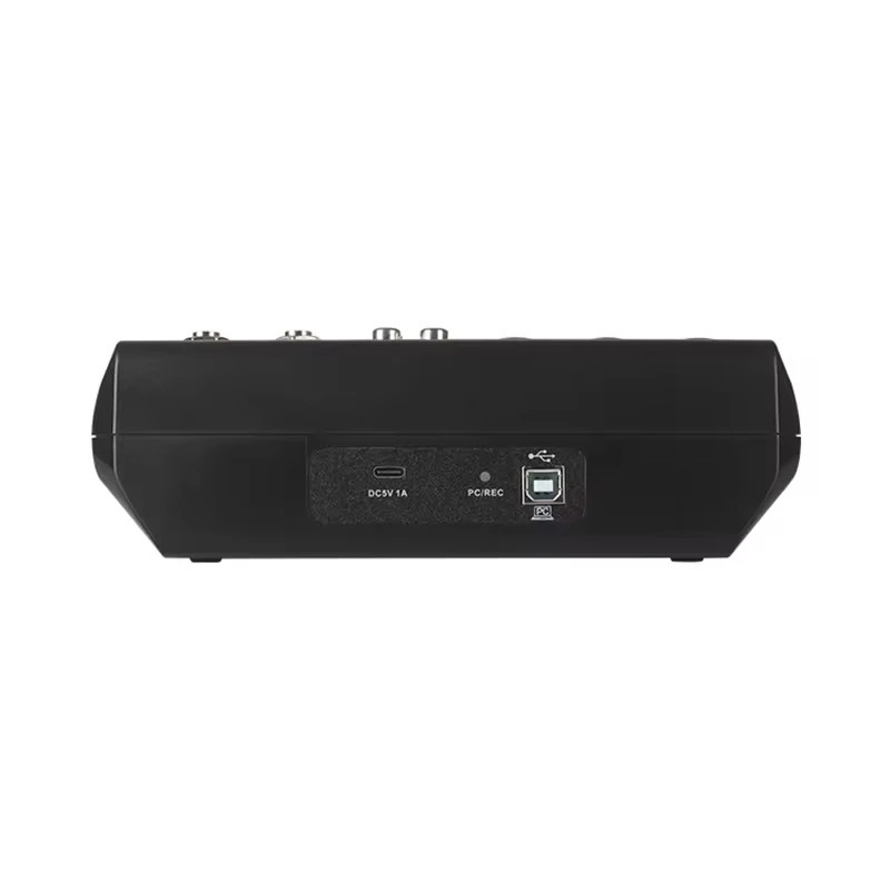 LEEDOAR HD A4 A5 Soundcard Микшер-консоль Профессиональный аудио 4 5-канальный звуковой микшер для прямой трансляции DJ Аудиооборудование