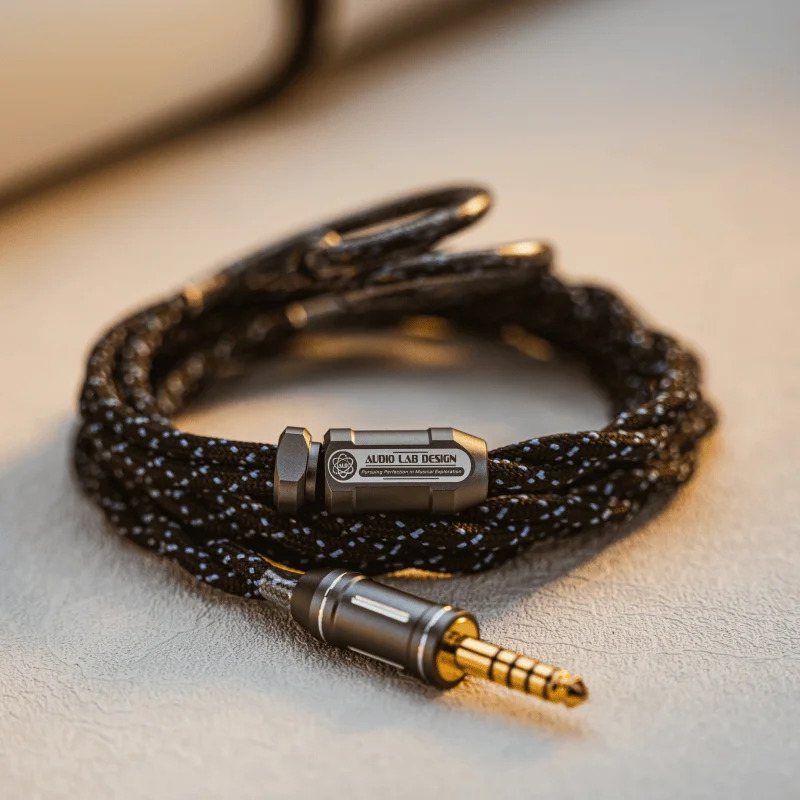 Кабель HiFi AUDIO LAB DESIGN ALD-Vectron IEM, произведенный FlashAcoustics для Kaguya Bravery, MOONDROP, DaVinci