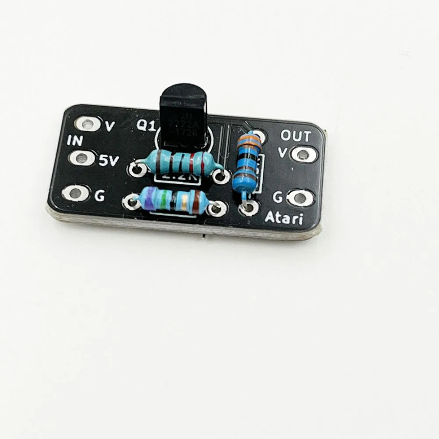 Atari 2600/7800 uchun A/V MOD KIT Booster