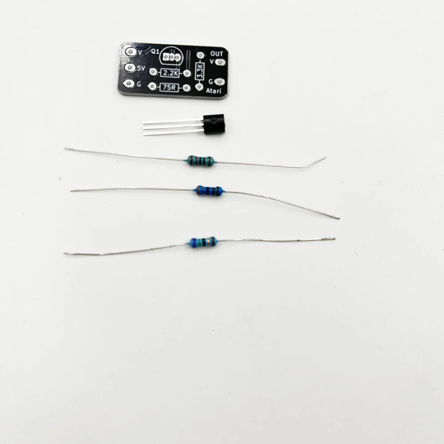 Atari 2600/7800 uchun A/V MOD KIT Booster