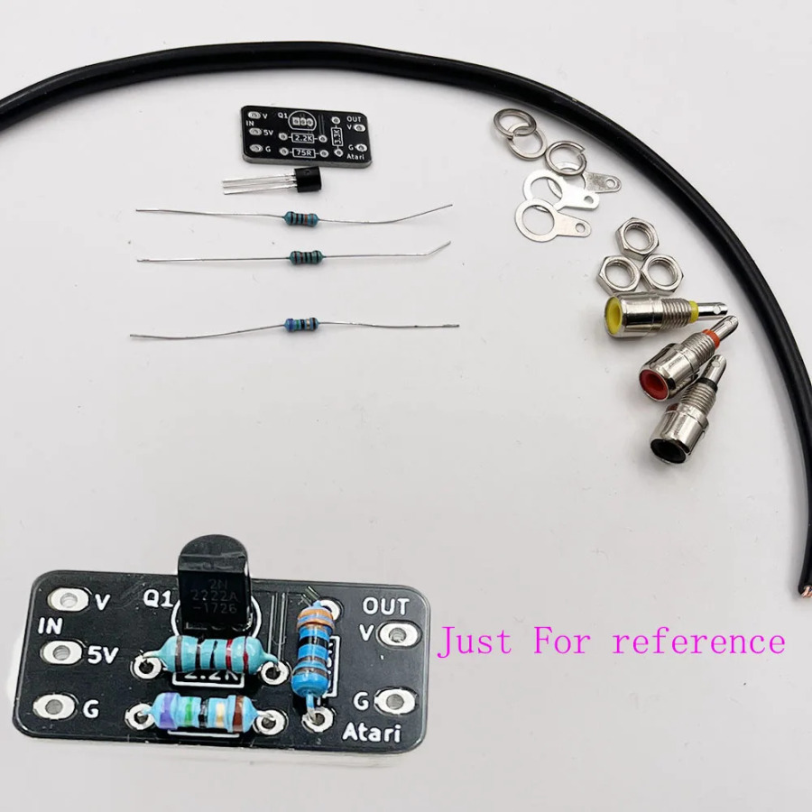 Atari 2600/7800 uchun A/V MOD KIT Booster