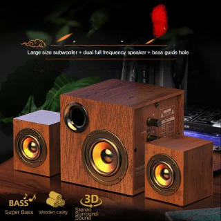 Kompyuter audio tizimi, faol yashash xonasi uchun simli tashqi dinamiklarning toʻliq toʻplami, katta professional sabvufer