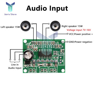 2*15W CS8655E quvvat kuchaytirgich moduli DIY va sanoat elektronikasi uchun ikki karnayli audio kuchaytirgich