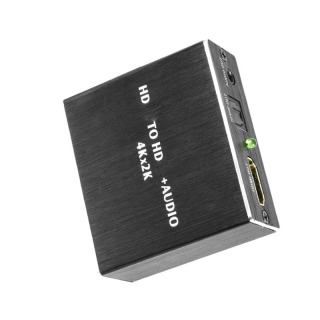 4K x 2K видео-аудио экстрактор HDMI-совместимый аудиоконвертер 3,5 мм SPDIF оптический TOSLINK стерео выход адаптер-сплиттер