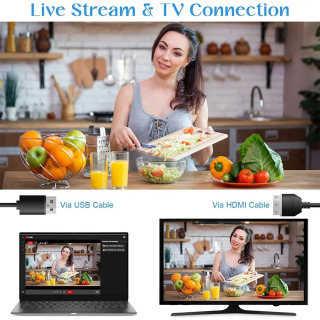 Fotosurat va video uchun 4K HD videokameralar, 64 MP, Wi-Fi, jonli efir uchun veb-kamera, YouTube vlogging uchun 18x raqamli zoomli videokamera
