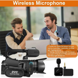 Fotosurat va video uchun 4K HD videokameralar, 64 MP, Wi-Fi, jonli efir uchun veb-kamera, YouTube vlogging uchun 18x raqamli zoomli videokamera