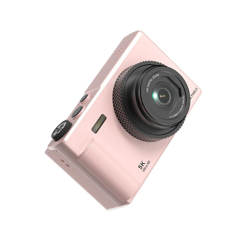 5K chiqish, 180° aylanadigan ekran, 75 MP sensor, 18x kattalashtirish, elektron stabilizatsiya va ixcham dizaynga ega raqamli vlogging kamerasi