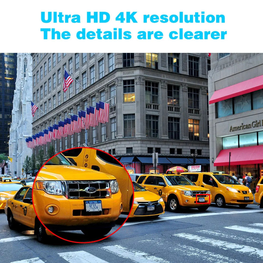 Analog CCTV kamerasi HD 4K tashqi kuzatuv kamerasi, yuzni tanish AHD xavfsizlik kamerasi BNC 8MP H.265 XMEYE kuzatuv kamerasi 5MP