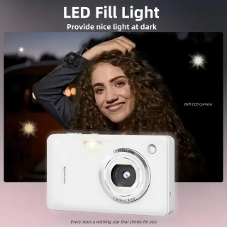 Raqamli kamera 1080p HD video suratga olish uchun portativ selfi 2s/5s/10s nozik JPEG suratga olish uchun yangi boshlanuvchilar uchun Tugʻilgan kun sovgʻalari
