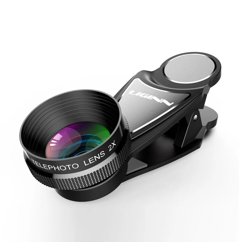 2X telefoto portret linzasi Professional HD fotokamera iPhone Samsung smartfoni uchun telefoto linzasi Video suratga olish