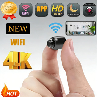4K simsiz CCTV kamera tungi koʻrish harakat sensori mini videokamera Smart uy monitori 2026 yangi