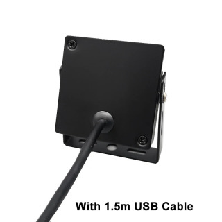 Full HD keng burchakli kamera 2MP 1080P CMOS IMX307 sensori yuqori tezlikda 60fps Fov 120 sanoat video USB veb-kamera uchun hech qanday buzilishsiz
