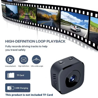 Mini Security Camera Pro 4K FullHD Wi-Fi kuzatuvi ikki tomonlama ovozli harakatni aniqlash infraqizil tungi koʻrish kamerasi