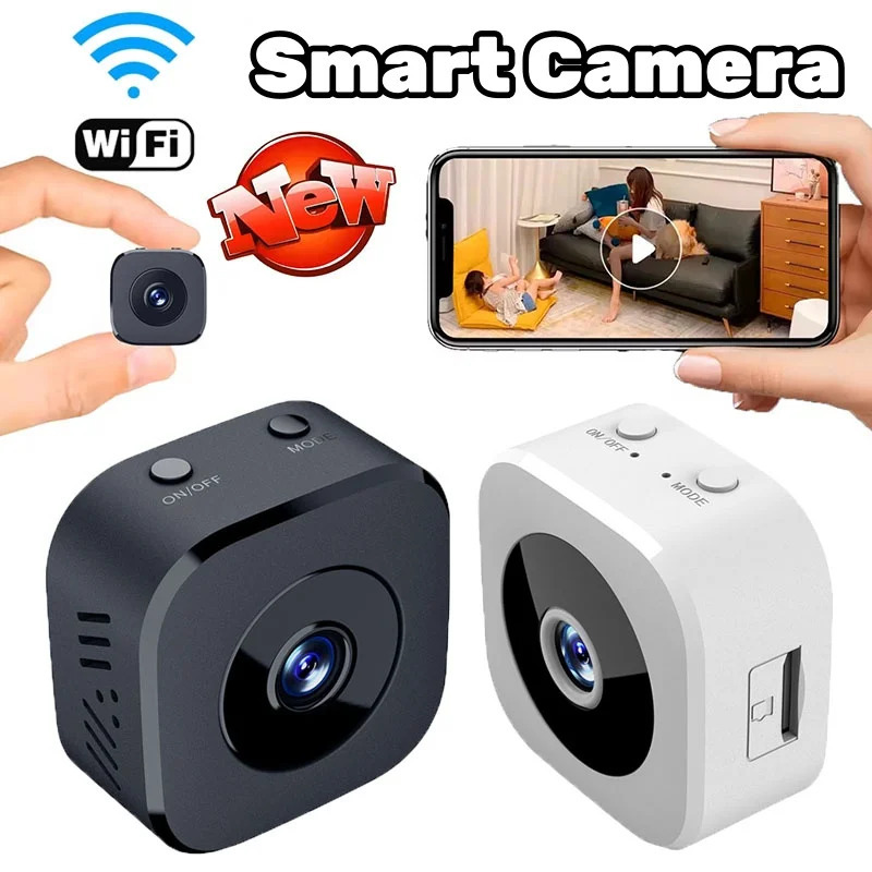 Mini Security Camera Pro 4K FullHD Wi-Fi kuzatuvi ikki tomonlama ovozli harakatni aniqlash infraqizil tungi koʻrish kamerasi