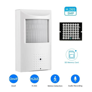 Camhi 1080P 1920P PIR WiFi-камера Onvif Внутренняя защита безопасности 940 ИК Ночное видение 2-стороннее аудио Невидимое наблюдение