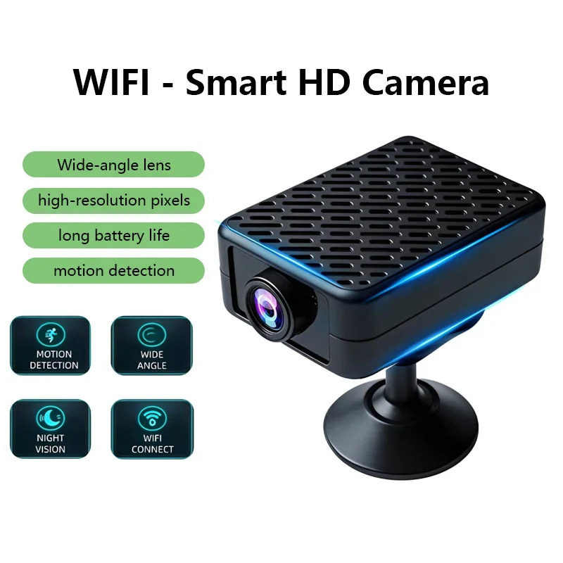 2026 Wi-Fi, masofadan turib aqlli monitoring, 140 daraja koʻrish burchagi, HD tungi koʻrish, faqat xavfsizlik bilan jihozlangan video yozuvchisi kamerasi