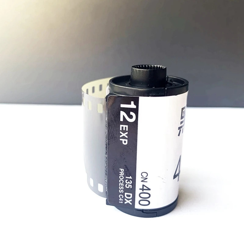 400 boshlovchi filmi Vintage kamera plyonkasi fotostudiya toʻplamlari 35 mm Asa/Iso qora va oq kamerali salbiy film