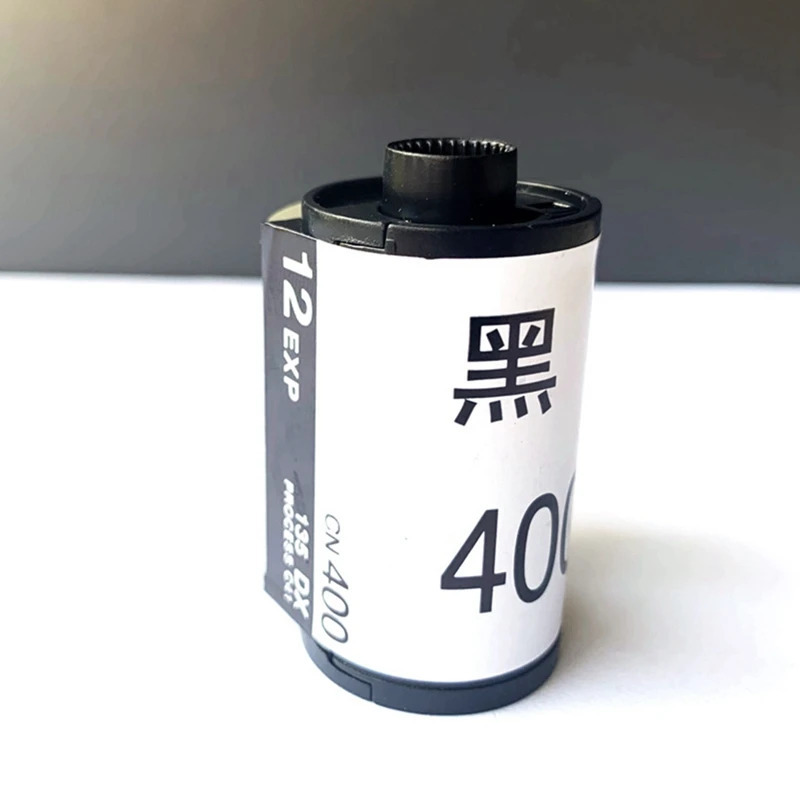 400 boshlovchi filmi Vintage kamera plyonkasi fotostudiya toʻplamlari 35 mm Asa/Iso qora va oq kamerali salbiy film