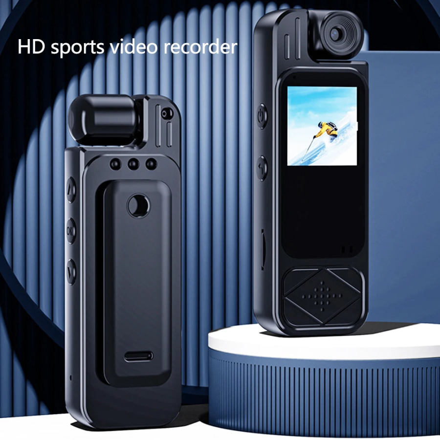 Portativ Mini Video Kameralar HD 1080P Mini Kamera Raqamli Video Recorder taqiladigan kichik tana kamerasi infraqizil tungi koʻrish Sport DV