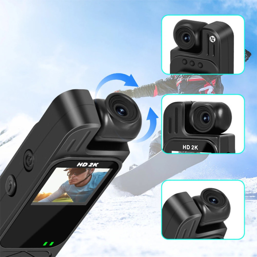 Portativ Mini Video Kameralar HD 1080P Mini Kamera Raqamli Video Recorder taqiladigan kichik tana kamerasi infraqizil tungi koʻrish Sport DV