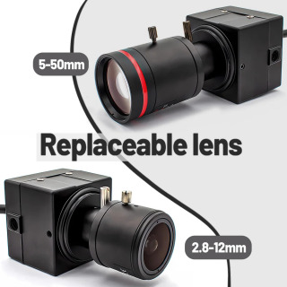 IP-камера с 10-кратным зумом, 2/4 МП, POE, 5-50 мм, варифокальный объектив, HD-безопасность, Onvif RTSP H.265, система видеонаблюдения, промышленная камера видеонаблюдения