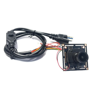 Модуль камеры видеонаблюдения 5MP AHD, 100% совместимый CVI/TVICVBS 4 в 1, печатная плата + объектив + ИК-кабель, полный комплект видео «сделай сам», с меню