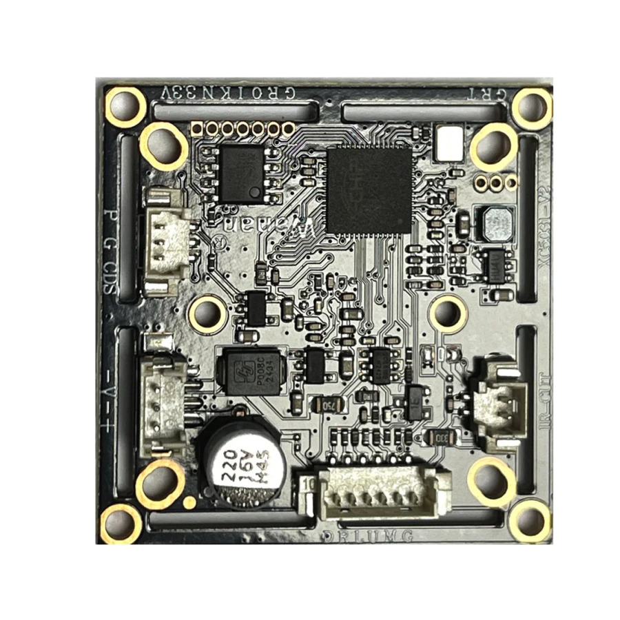 Модуль камеры видеонаблюдения 5MP AHD, 100% совместимый CVI/TVICVBS 4 в 1, печатная плата + объектив + ИК-кабель, полный комплект видео «сделай сам», с меню