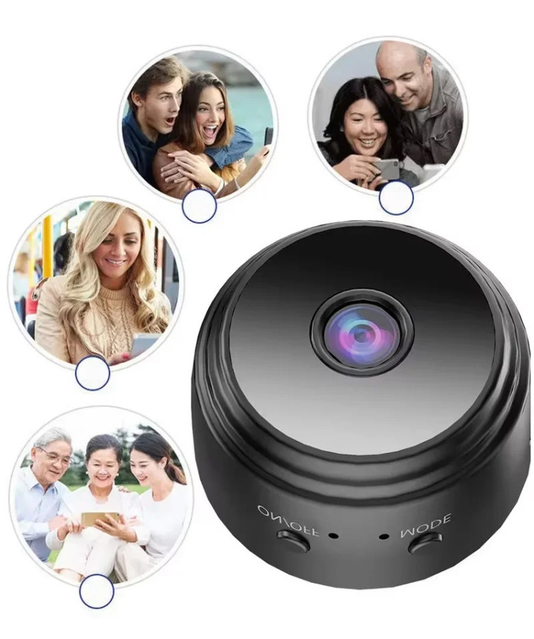 Беспроводная Wi-Fi камера 4K HD A9 Mini: видеорегистратор, камера для видеонаблюдения, интеллектуальная система безопасности для дома и младенцев 2026