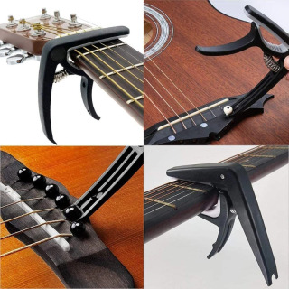 Gitara aksessuarlari toʻplami Elektron tyuner bilan Tyuning Picks Xizmat asboblari Musiqa asboblari aksessuarlari