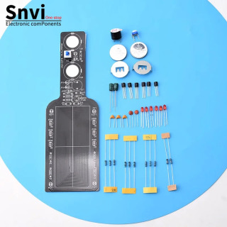 DIY elektron metall detektori toʻplami - koʻchma metall detektorli plata, elektron komponentli lehimlash amaliyoti toʻplami