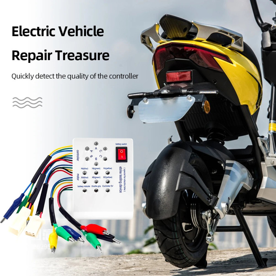 Elektr velosiped boshqaruvchisi, elektr velosiped aksessuarlari, elektr velosiped sinov qurilmasi, sezgir tormoz yoʻnalishini oʻzgartirishni boshqarish