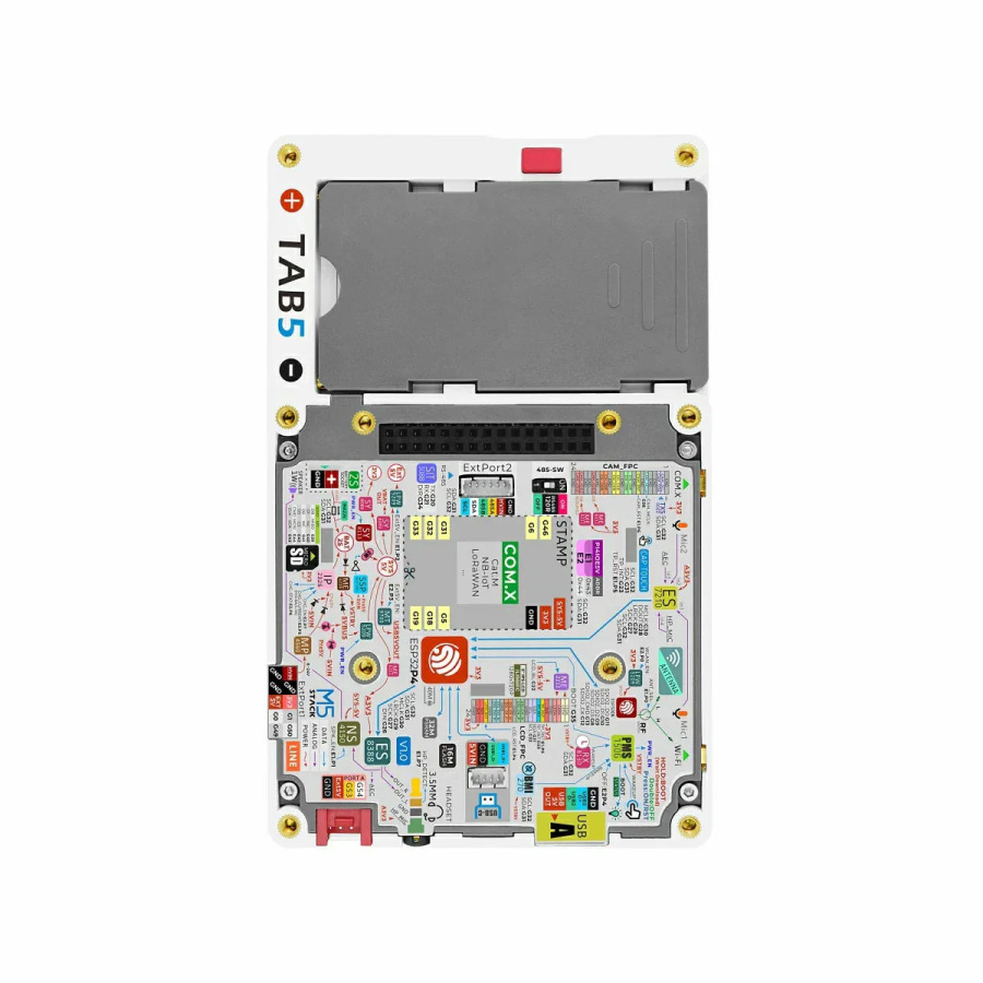 ESP32-P4 + ESP32-C6 asosidagi mashhur portativ aqlli IoT terminali M5Stack TAB5