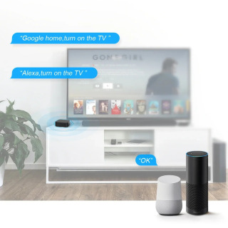 Умный пульт дистанционного управления Tuya Smart для дома: Wi-Fi, ИК, RF433МГц для кондиционеров, штор, гаражей, совместим с Alexa и Google Home